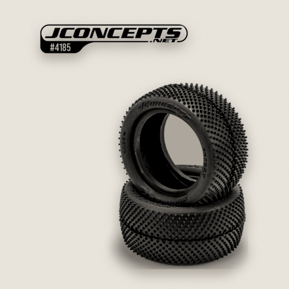 Tires, Green Frizzy 2.2 Rear - JConcepts