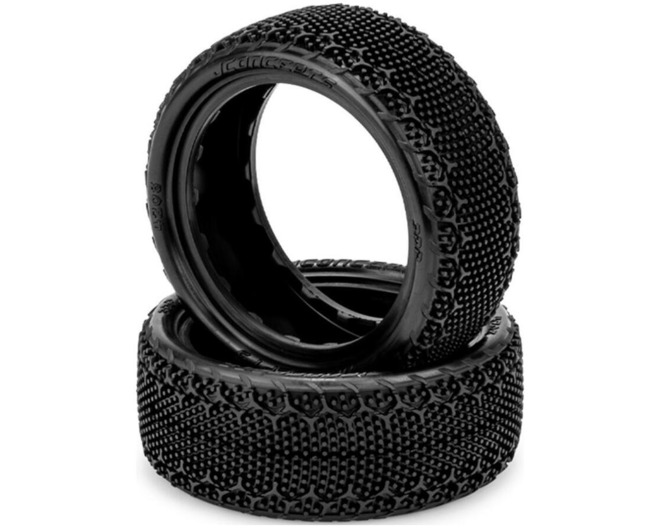 3dp 2.2 4wd Front Buggy Carpet Tires (2) (Purple)