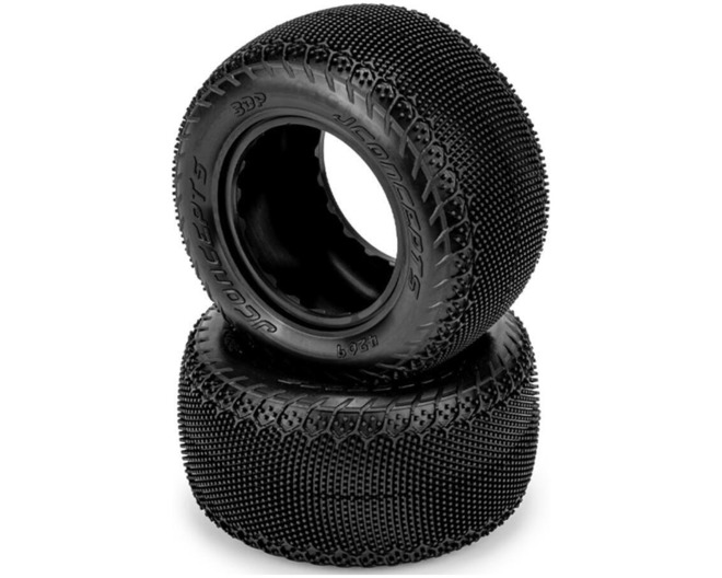3dp 2.2 Stadium Truck Carpet Tires (2) (Pink)