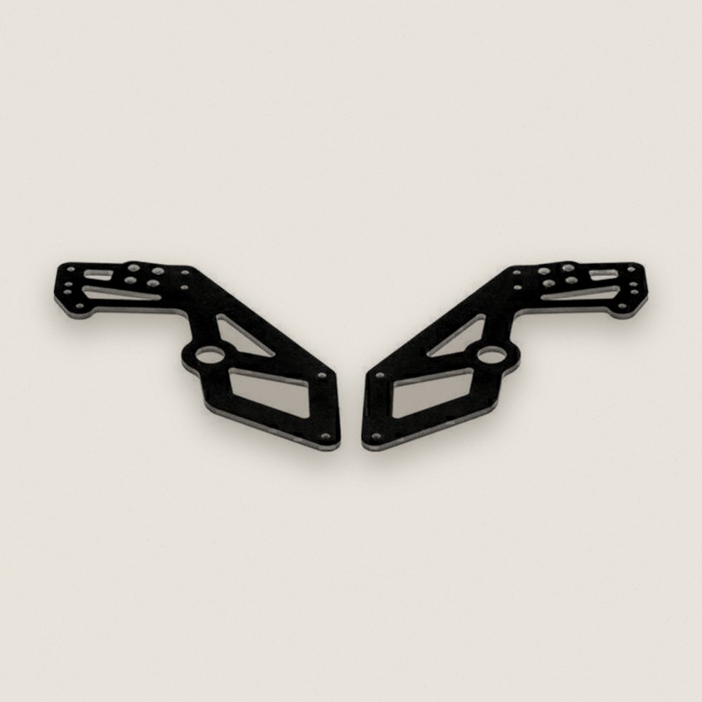Front Shock Tower 2pc, LMT Fits #LOS241050 Mounts to Adapt #048 - JConcepts