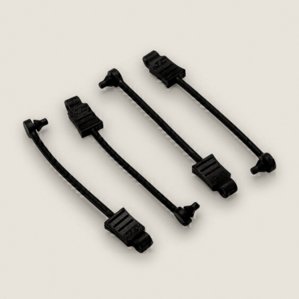 Body Clip Tether, 4pc Fits #5131 X-Maxx Body Mount Se - JConcepts