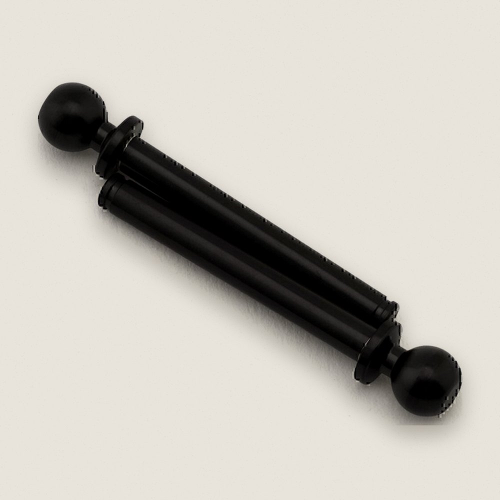 Kingpin Ball Studs, Titanium 5.5mm Black (2) for RC10b3/RC10t3 - JConcepts