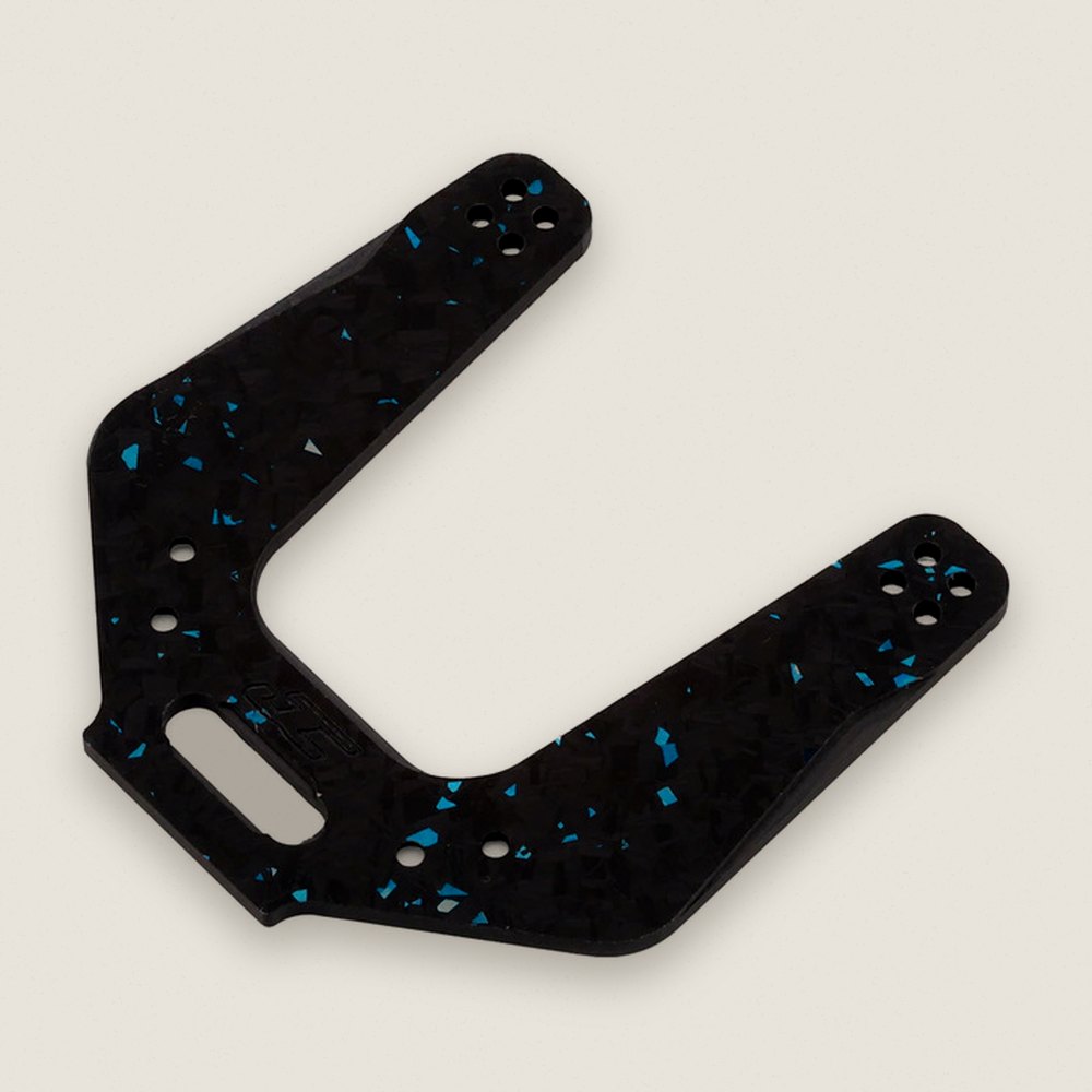 Front Shock Tower, Stealth Forged Carbon for RC10 89 Masami - JConcepts