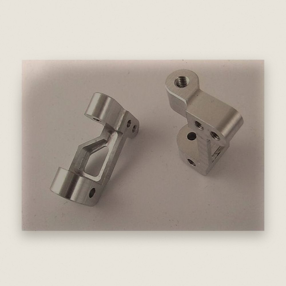 Silver Aluminum C-Hub Set of 2, Jato - Hot Racing
