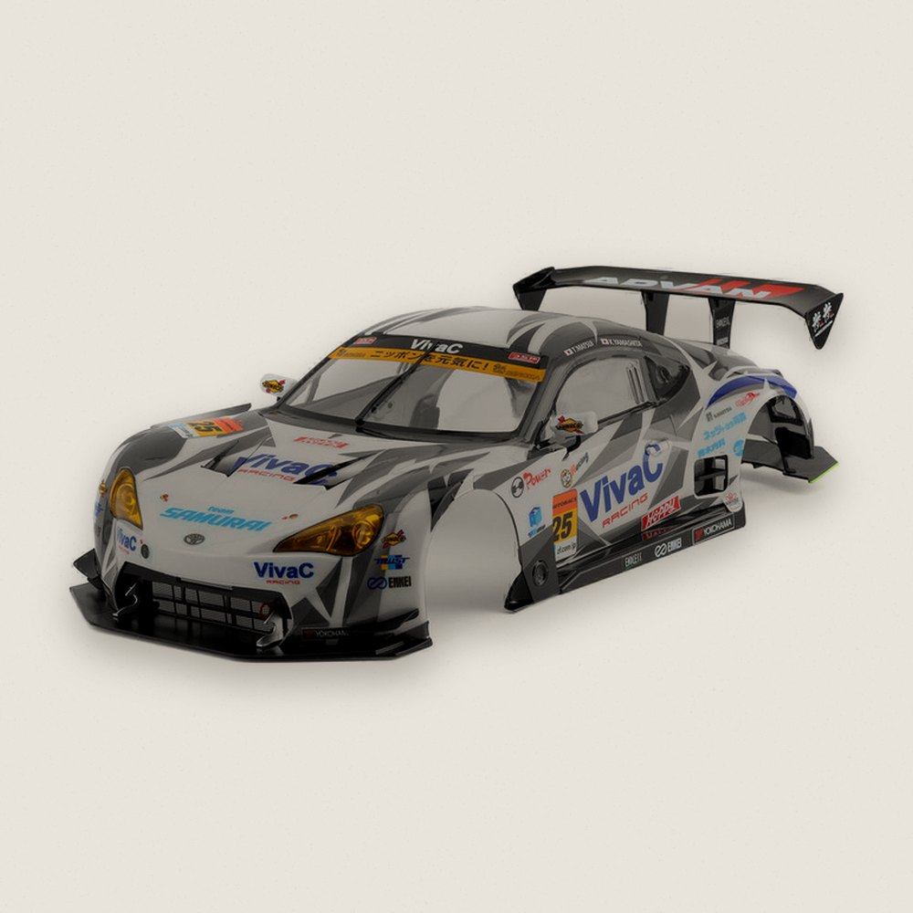 Touring Car Body, VivaC 86 MC 2016 T0Y0TA 1:10, Clear - Killerbody