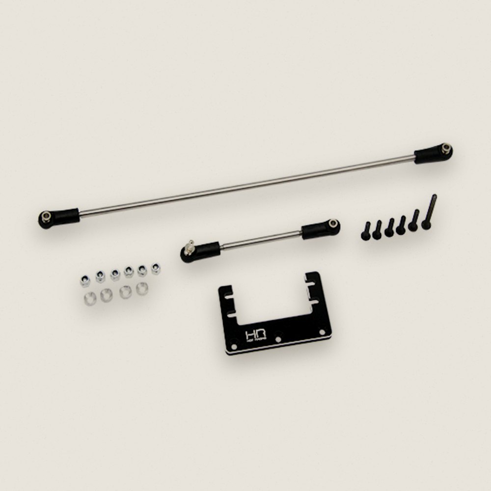 Steering Servo Mount with Stainless Steel Rods, Aluminum for Kyosho Fo-Xx Mad Force - Hot Racing