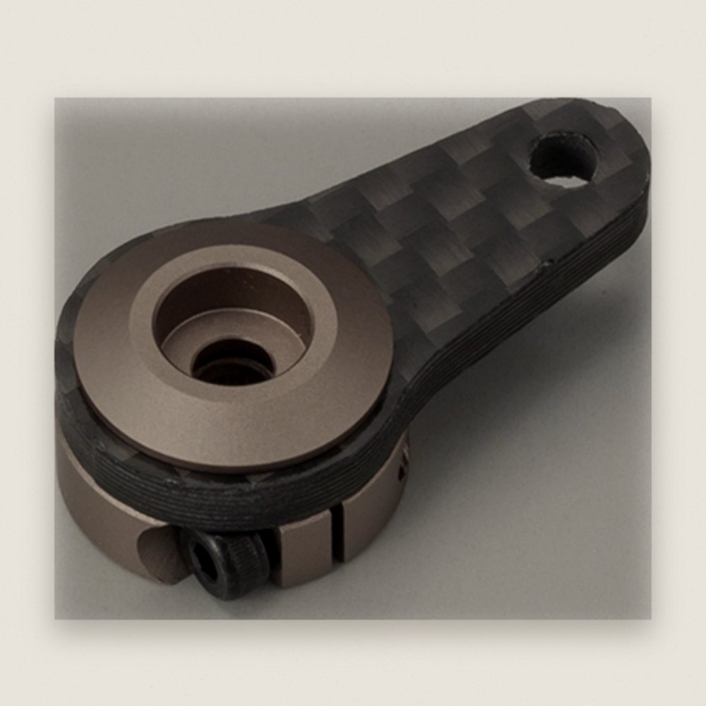 Carbon Servo Horn, 16.5mm 23T - KO Propo