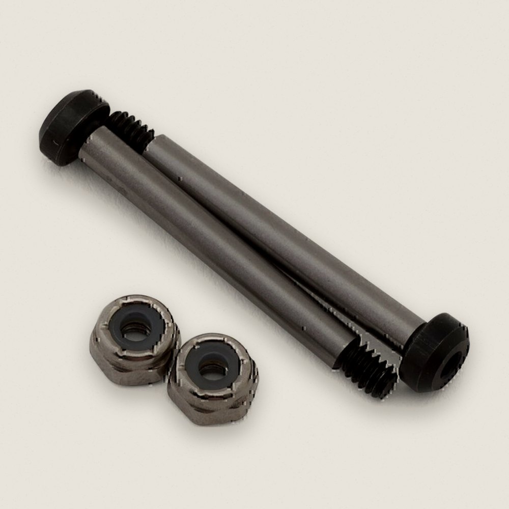 Hardened Front Outer Hinge Pin (2), 32.7mm for Team Associated RC10 - Koswork