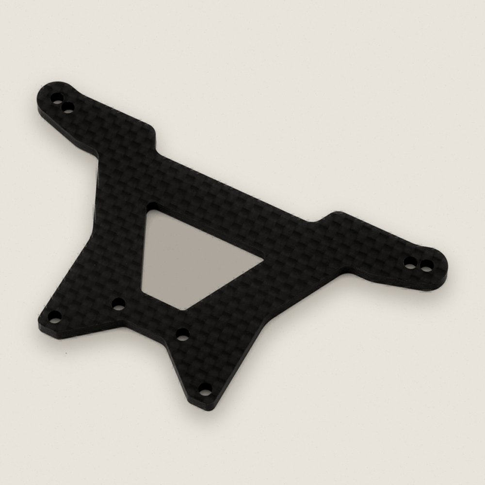 Carbon Fiber Rear Shock Tower 3mm for RC10 - Koswork