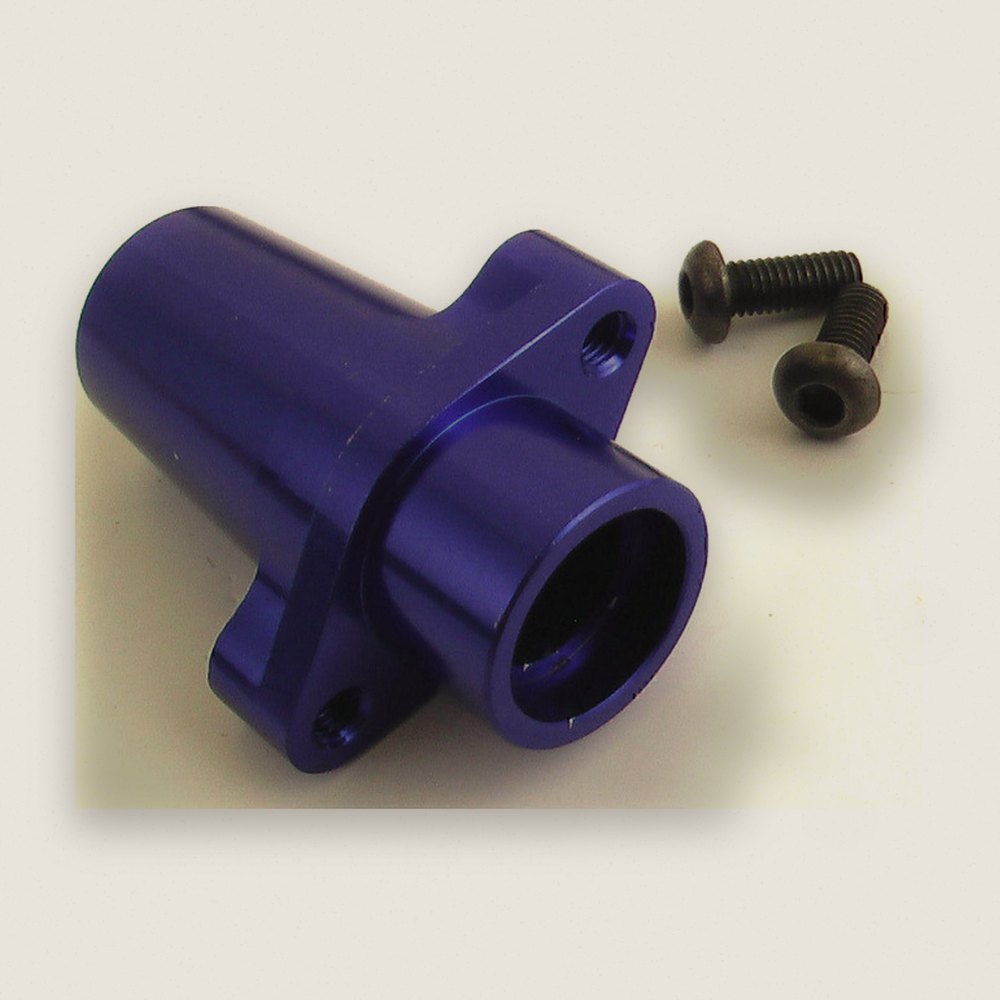 Front Driveshaft Gear Shaft Bearing Support, Aluminum for Rock Force - Hot Racing
