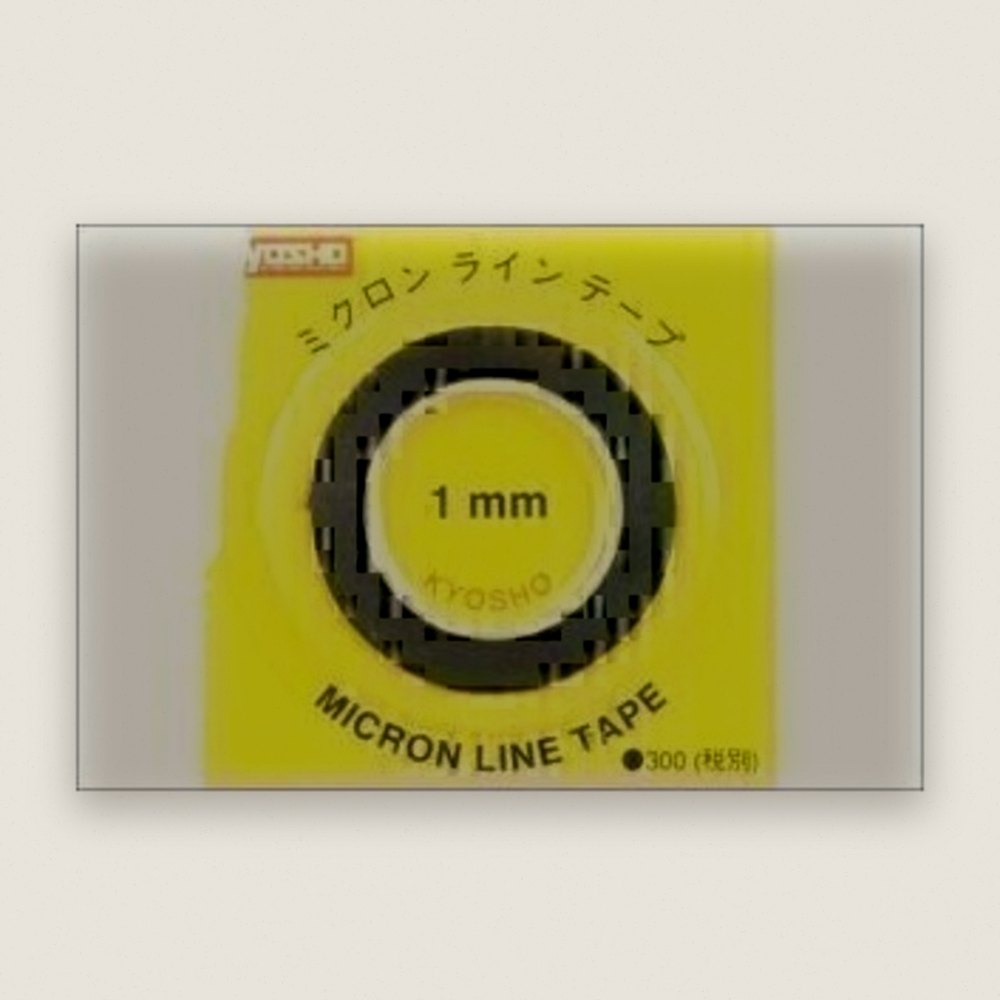 Micron Tape 2.5mm x 5m, Black - Kyosho