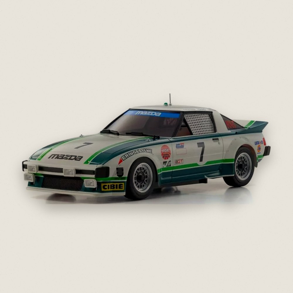 Mr-04 Rear-Wheel-Drive Mini-Z Ready Set with 1979 Mazda Savanna RX-7 Body - Kyosho