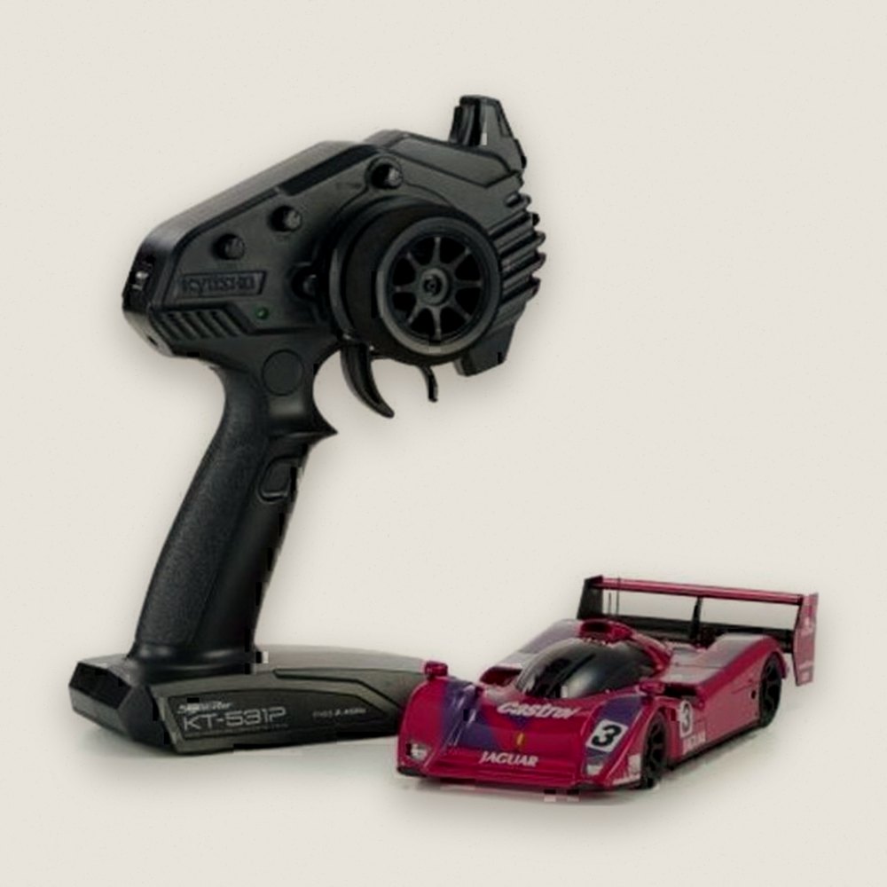 Mr-04 Rear-Wheel-Drive Mini-Z Ready Set with 1991 Jaguar Xjr-14 No.3 Winner Monza - Kyosho