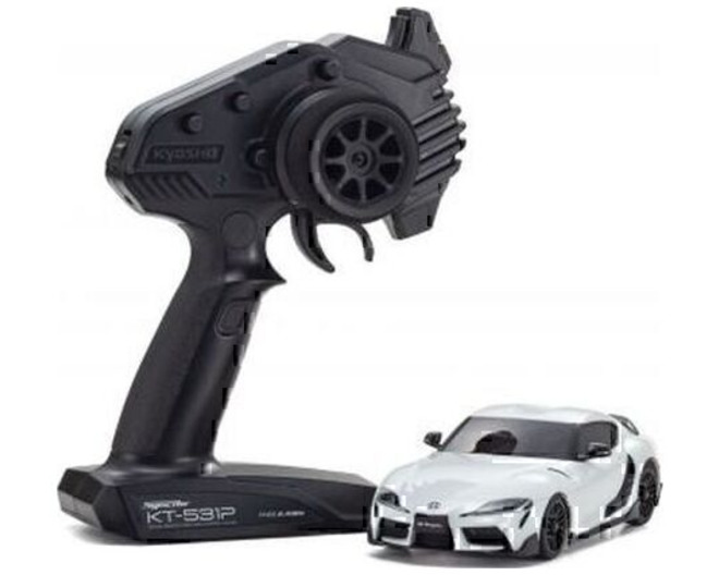 Mini-Z Rwd Mr-04 Toyota Gr Supra Trd Aero White Metallic Readyse