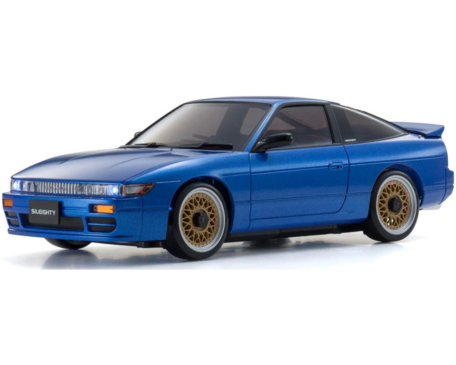Ma-020 Awd Mini-Z Readyset W/Nissan Sileighty Blue Body
