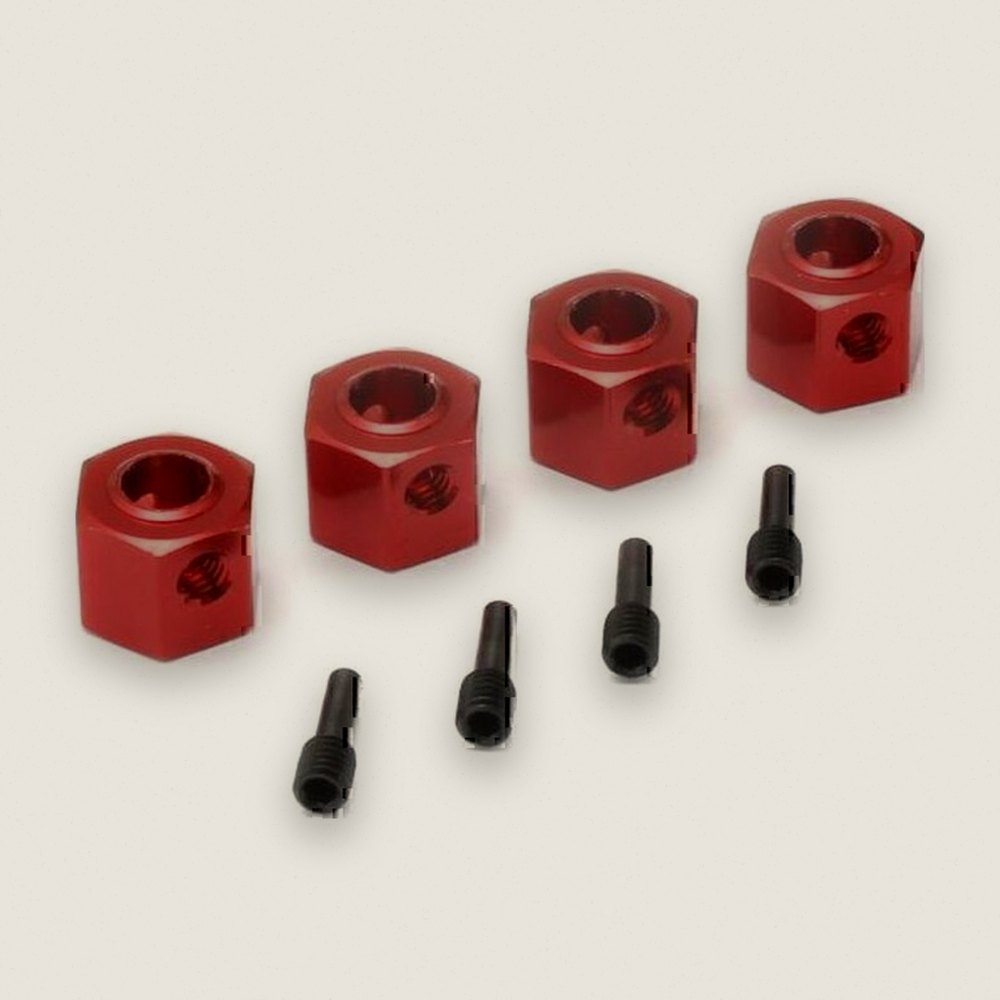 Wheel Hub, 4 Pieces, for Kc10 - Kyosho
