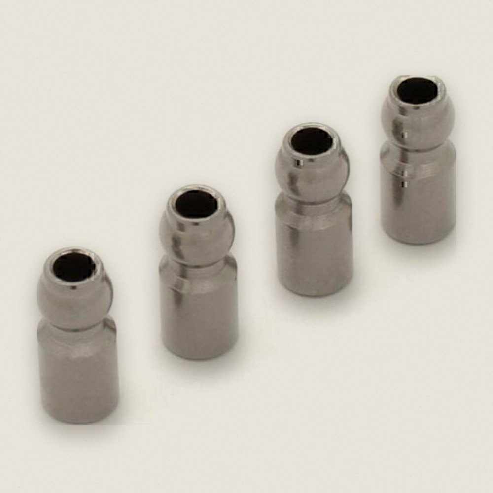 Pivot Ball Flange, 6.8mm, 4 Pieces, for Kc10 - Kyosho