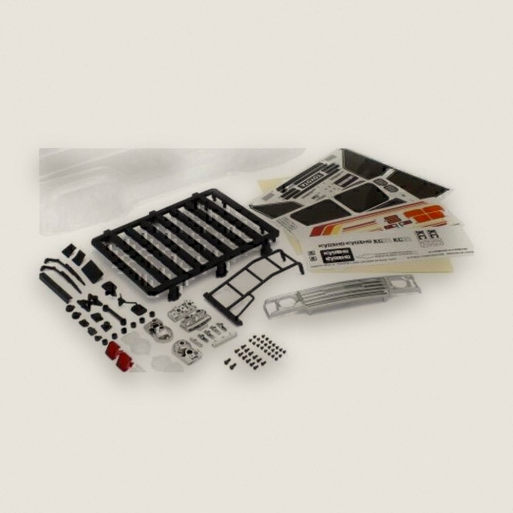 Body, Clear, for Toyota Land Cruiser 60 - Kyosho