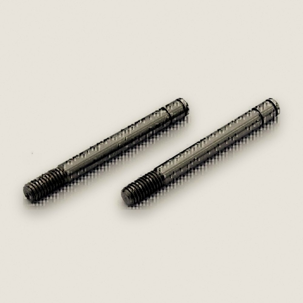 Short Shock Shaft, TC, 2 Pieces, for FZ02 - Kyosho