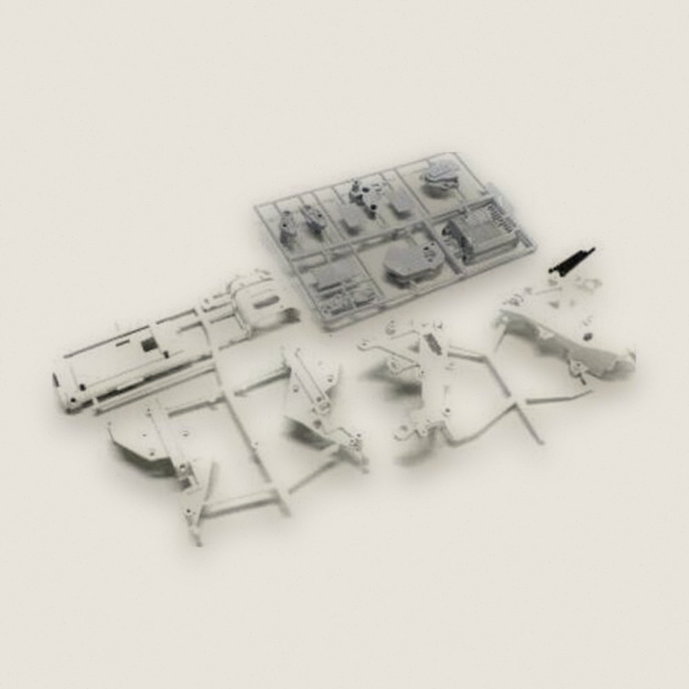Main Frame and Gear Box Set - Kyosho