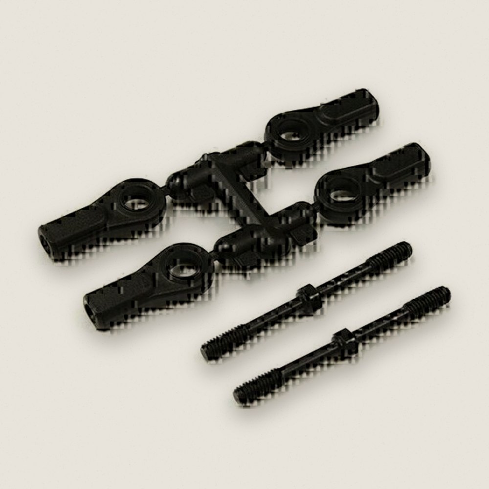 Steering Rod Set, 4x50mm, 2 Pieces for Mp9 Tki4 - Kyosho