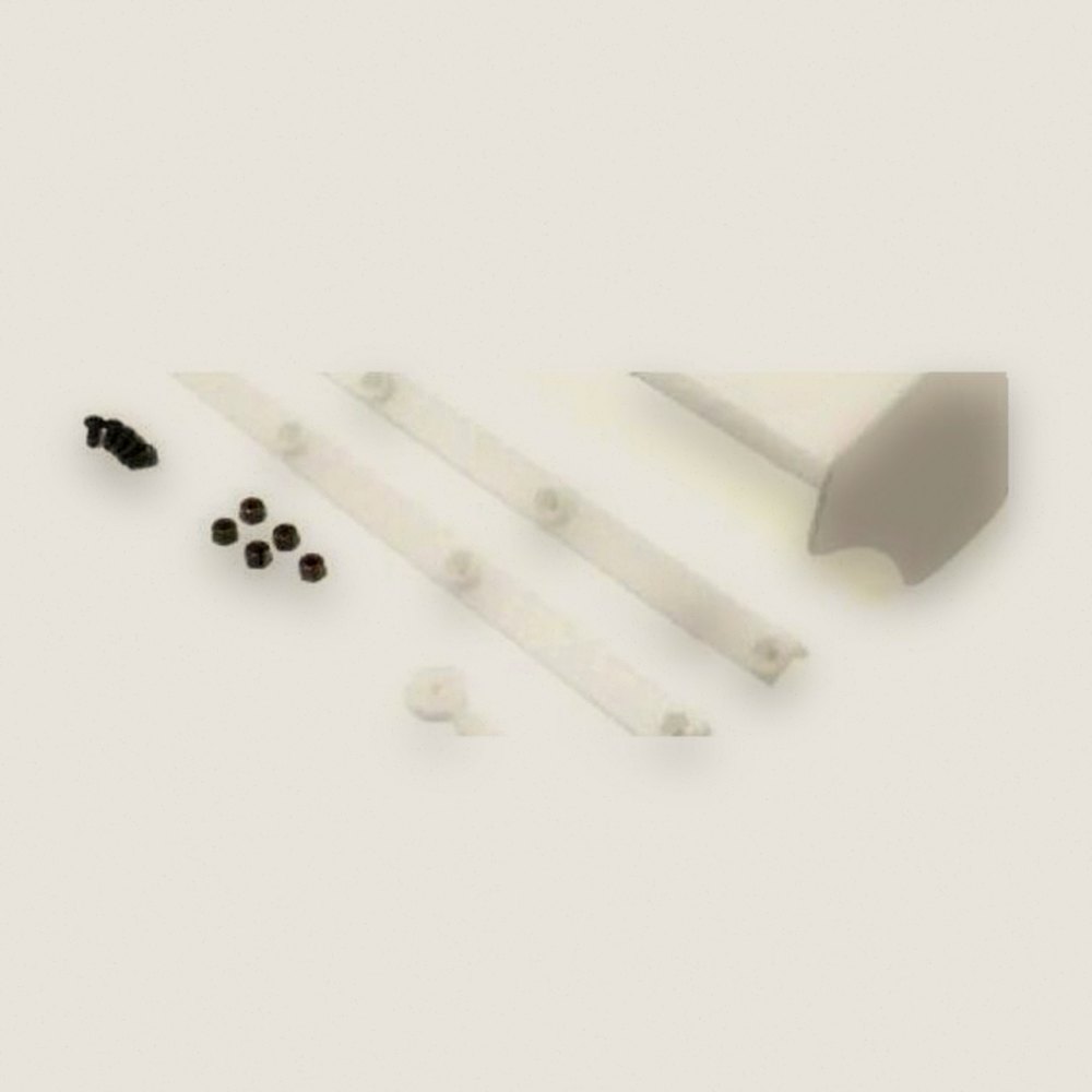 Wing, White for MP9 TKI4 - Kyosho