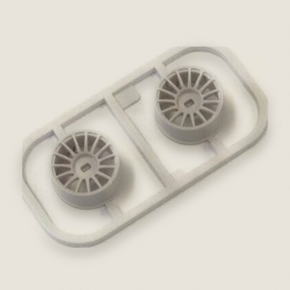 Multi Wheel, White with Offset 0, Set of 2 for Awd - Kyosho