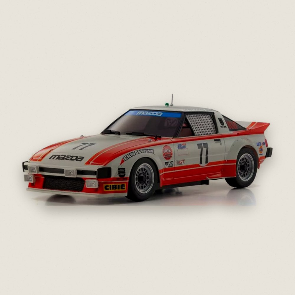 Body, Red, Mr04n-Mm2, for Mazda Savanna RX-7 (Sa22c) - Kyosho