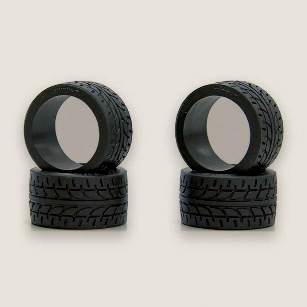 Wide Racing Radial Tire, 38-30, for Mini-Z - Kyosho