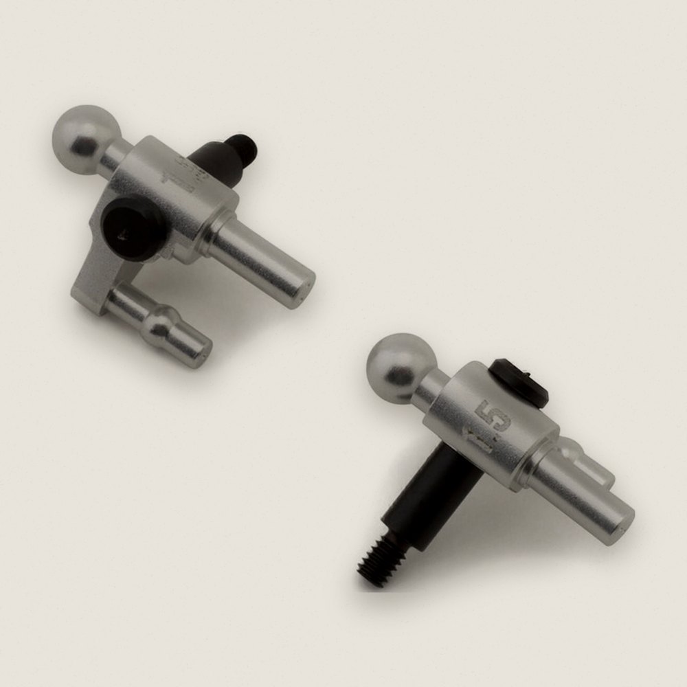 Aluminum Steering Block, (2), 1.5, for Mr-04 - Kyosho