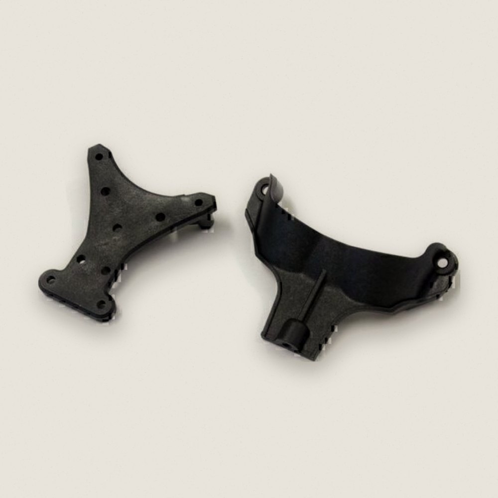 Front Upper Cover and Shock Tower, for Outlaw Rampage - Kyosho