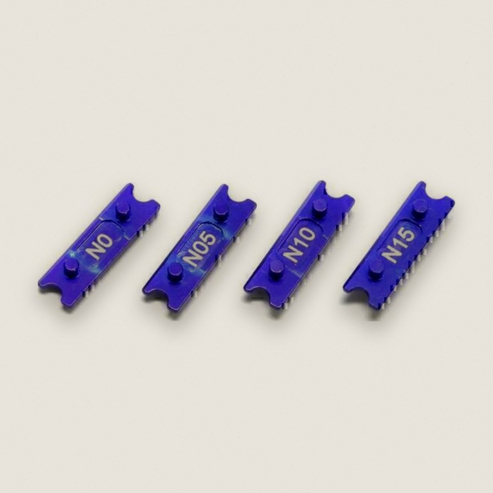F Spring Mount, 0/0.5/1/1.5mm for MR-03N - Kyosho