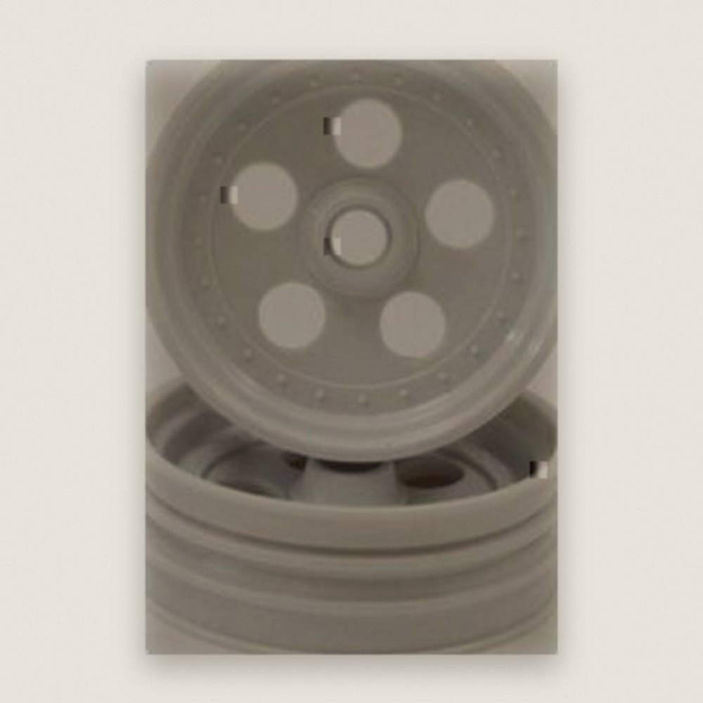 White Front Wheel, 2 Pieces for Tomahawk - Kyosho