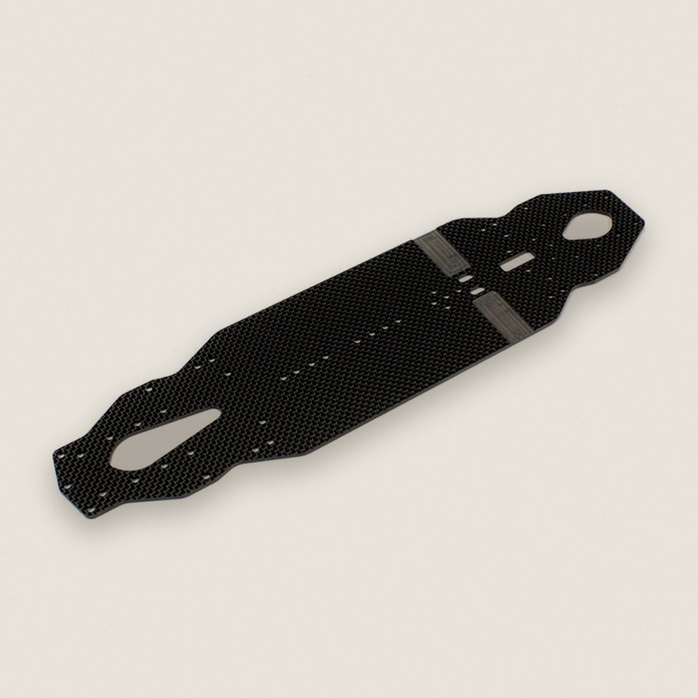 Heavy-Duty Carbon Main Chassis, TF7, t=2.25 - Kyosho
