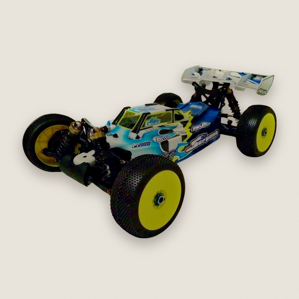 Clear Body Shell, Assassin, for Serpent B-e Electric Buggy - Leadfinger Racing