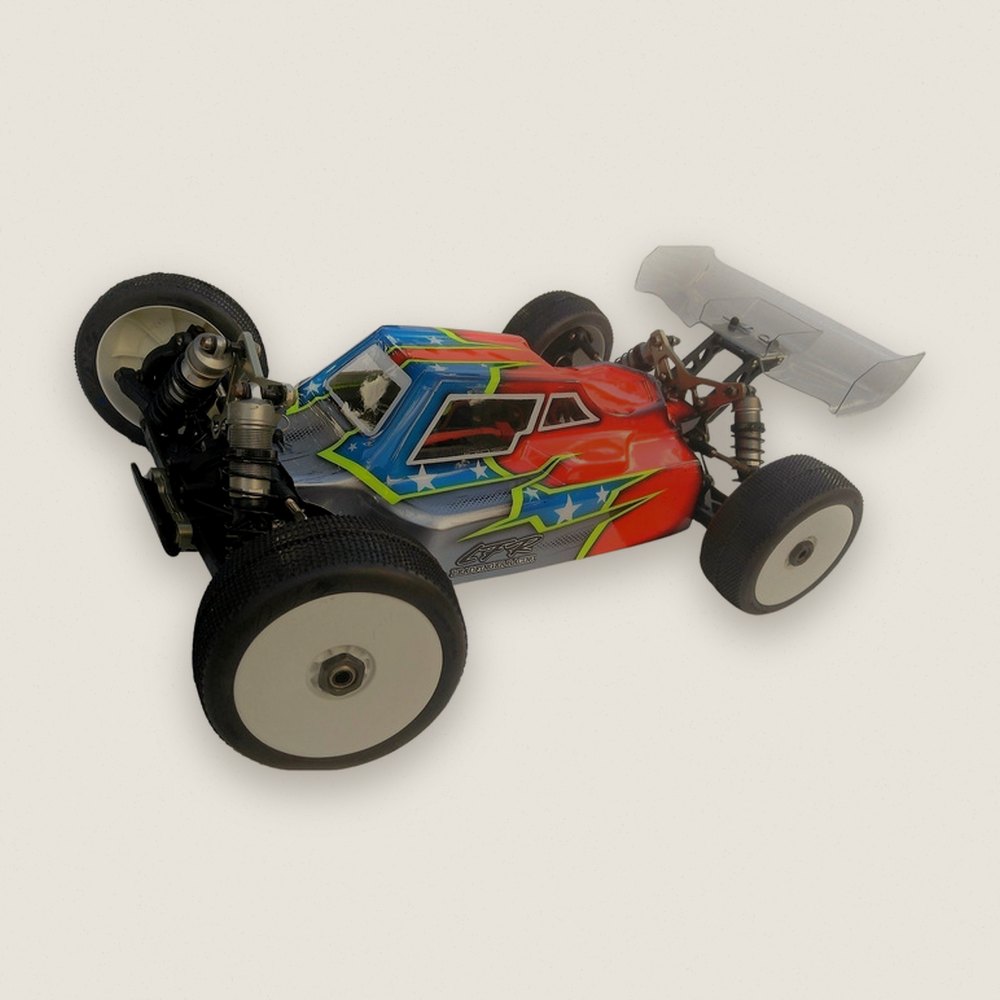 Clear Body Shell, Assassin, for TLR 8ight 4.0e - Leadfinger Racing