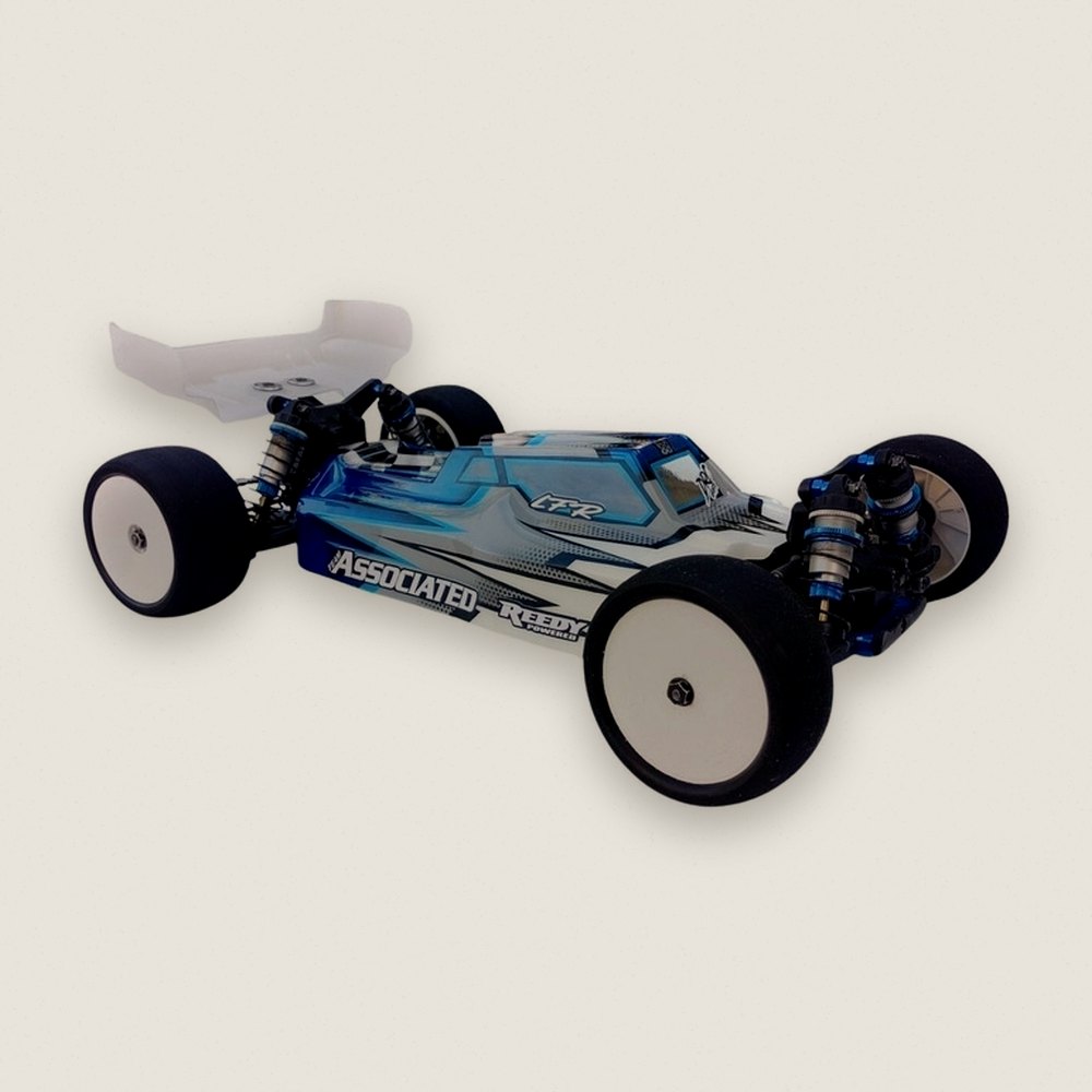 Clear Body Shell, Beretta for Team Associated B74.2 - Leadfinger Racing