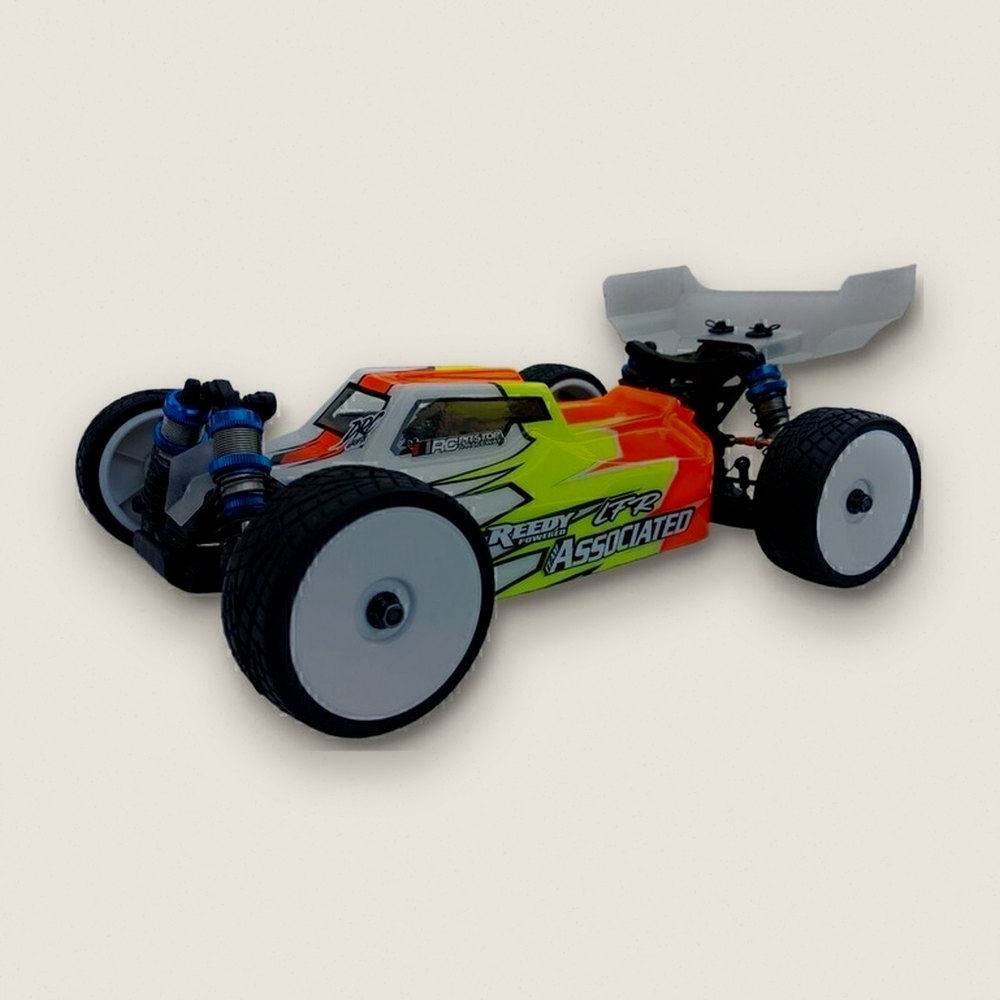 Clear V2 Beretta Body for AE 14B with 2 Front Wings and 2 Rea - Leadfinger Racing