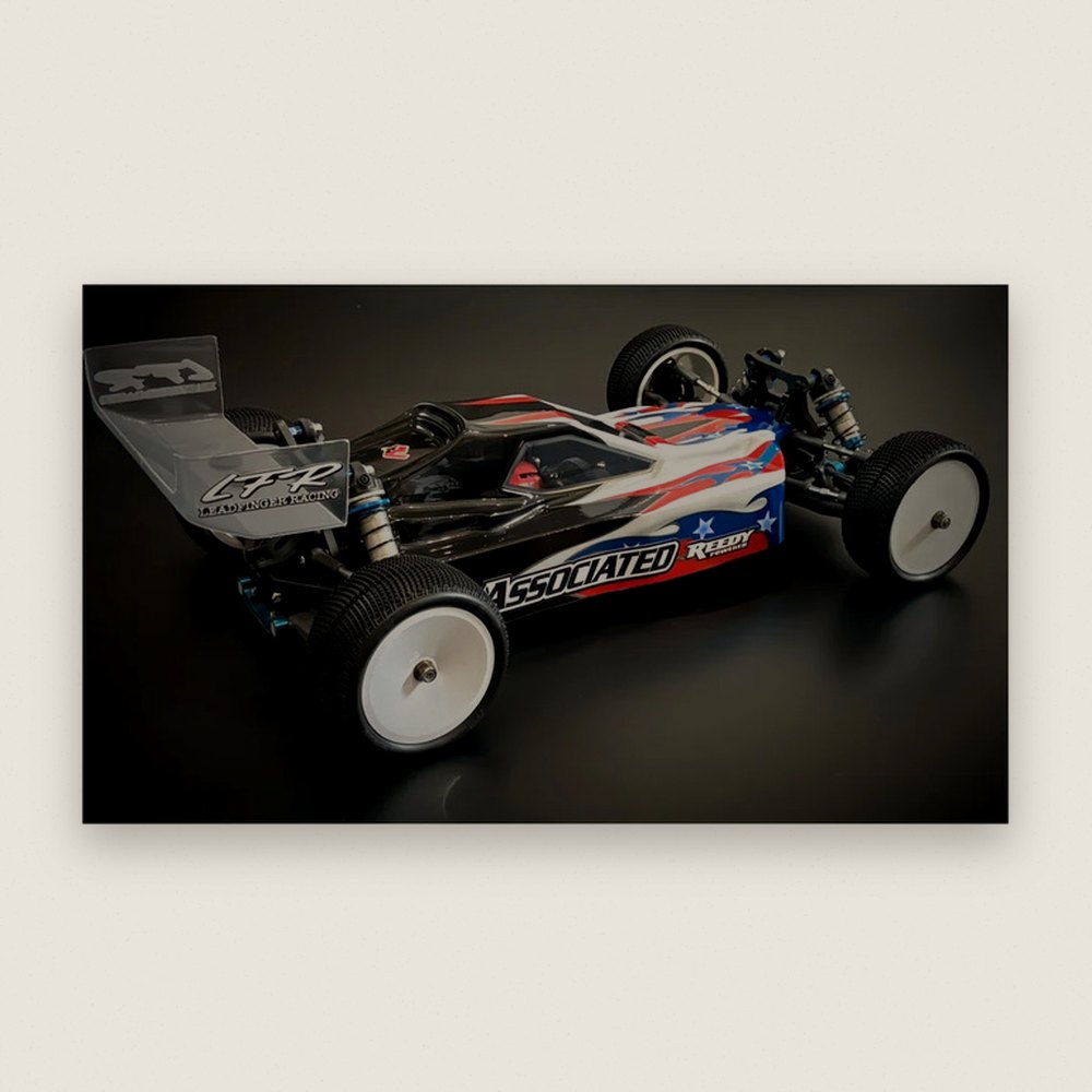 Clear Retro-Mod Body, B74.2 for Team Associated B74.2 - Leadfinger Racing