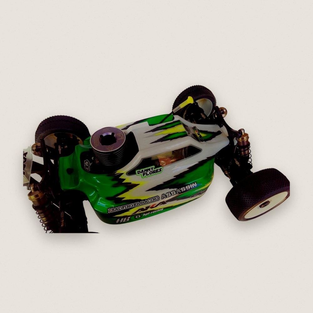Clear Body Shell, Assassin for Hb D16 17 18 19 - Leadfinger Racing