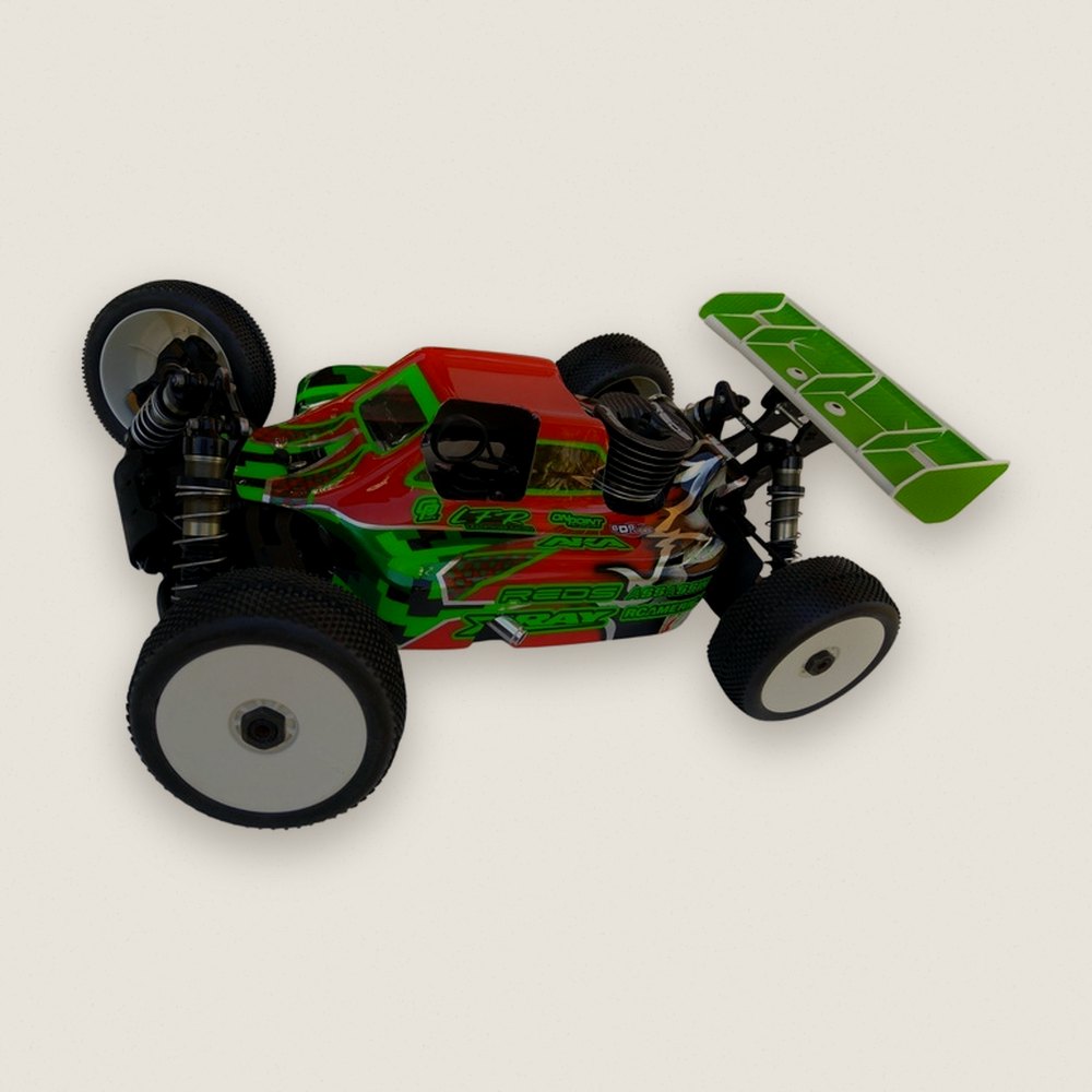 Clear Body Shell, Assassin for Xray XB8 - Leadfinger Racing