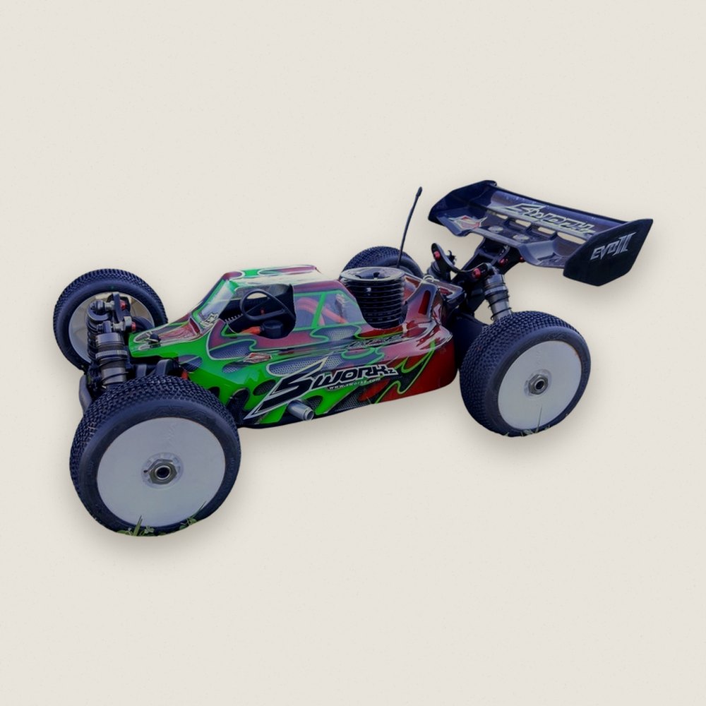 Clear Body Shell, Assassin for Sworkz S350 EVO II - Leadfinger Racing