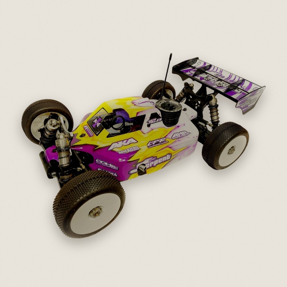 Clear Body Shell, A2.1 for Serpent SRX8 Pro - Leadfinger Racing
