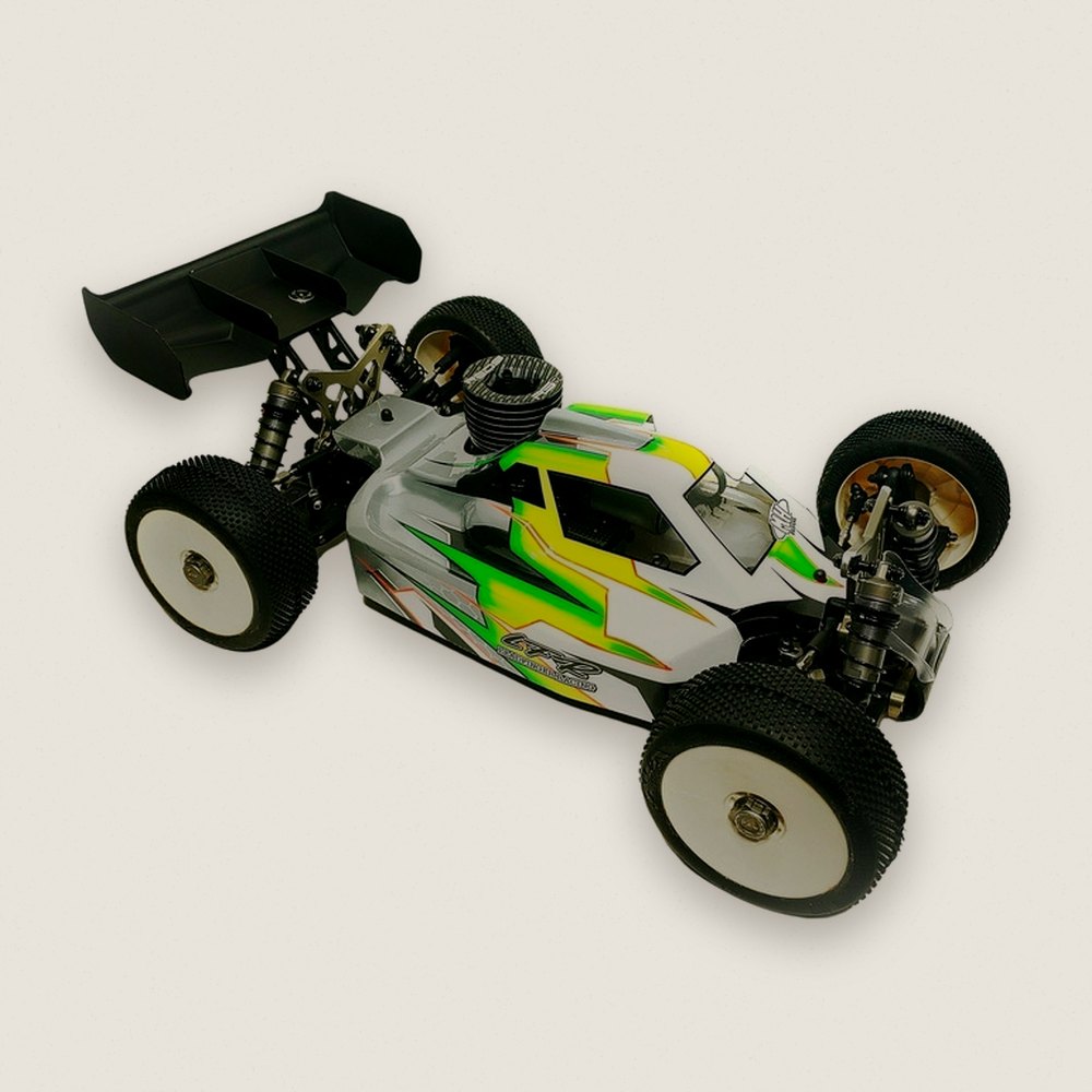 Clear Body Shell, A2.1 for Tlr 8ight X - Leadfinger Racing