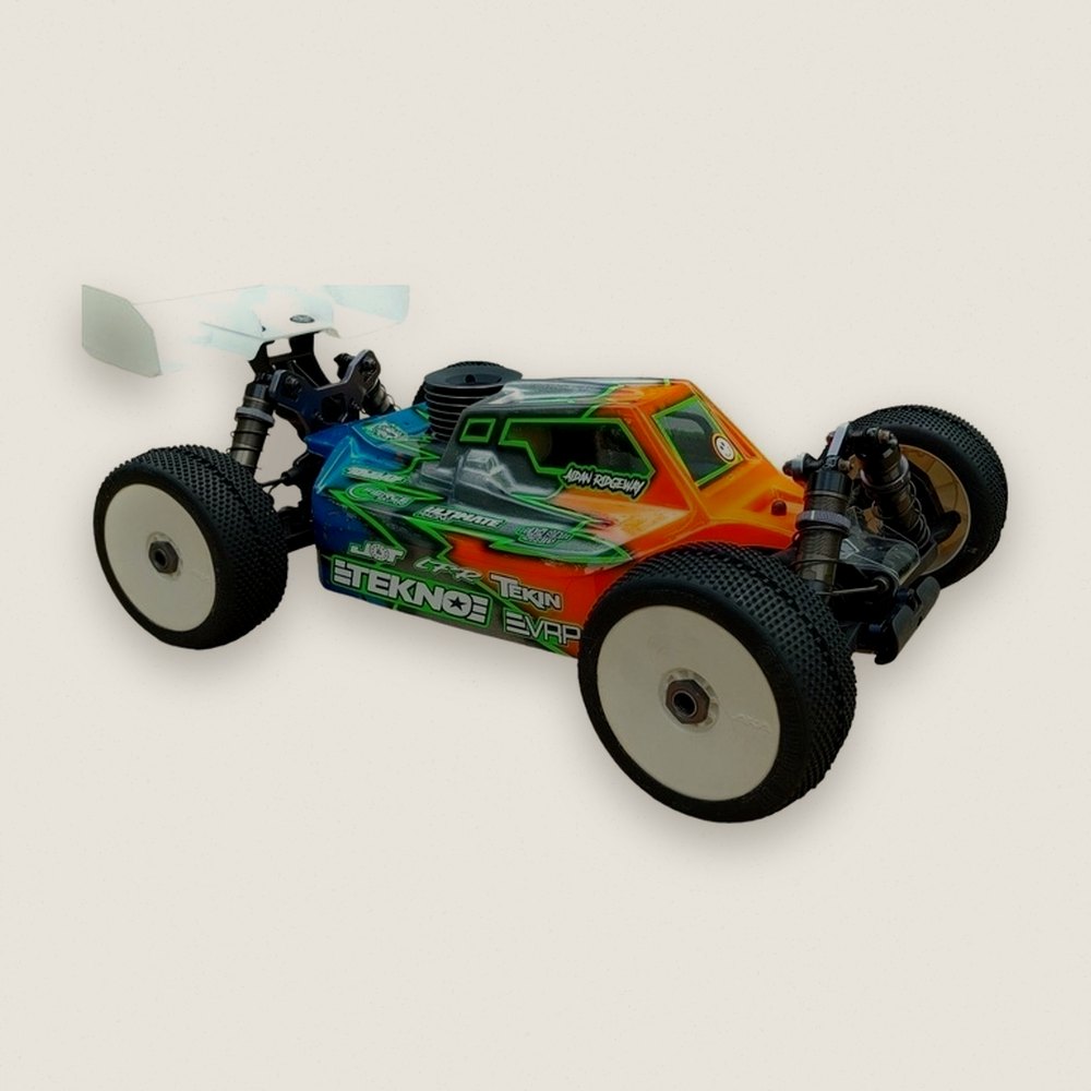 Clear Body Shell, Beretta for Tekno NB48 2.1 (Updated) - Leadfinger Racing
