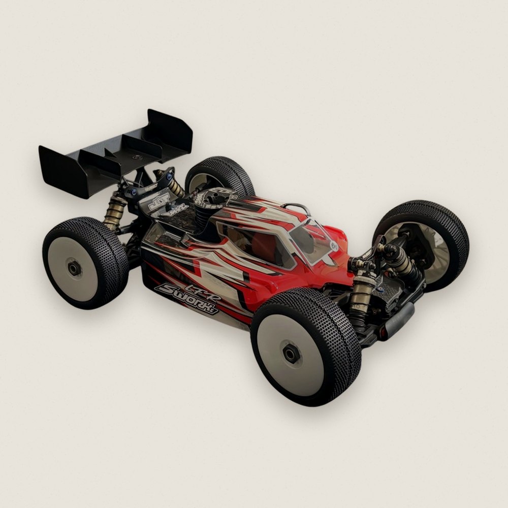 Clear V2 Beretta Body for Sworkz S35-4 Evo Nitro and Electric - Leadfinger Racing
