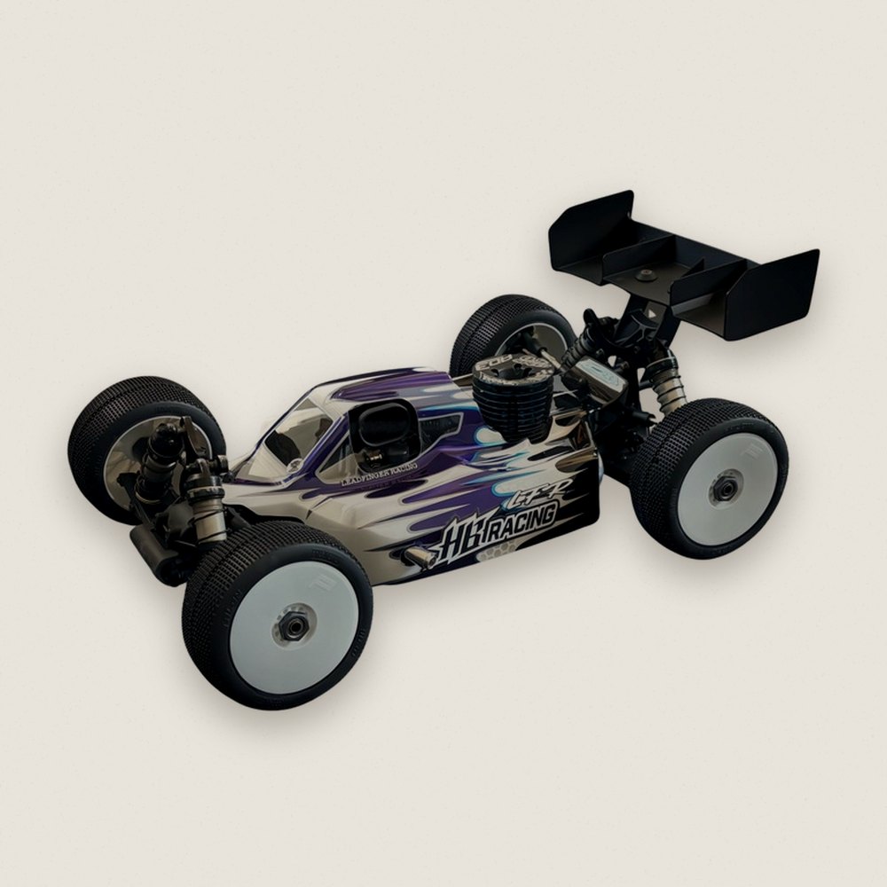 Clear V2 Beretta Body for HB D819 Worlds Edition - Leadfinger Racing