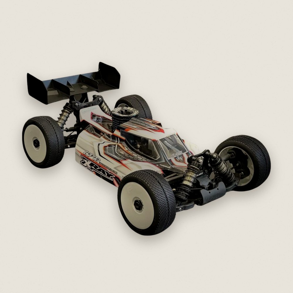Clear V2 Beretta Body for XRay XB8 and XB8E - Leadfinger Racing