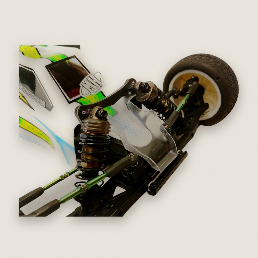 Front Wing for Yokomo YZ2, Quantity 1 - Leadfinger Racing