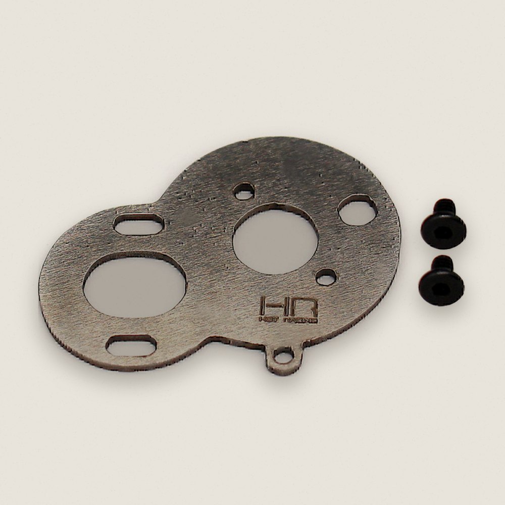 Motor Plate, Stainless Steel Mod 16mm DIM for Micro T - Hot Racing